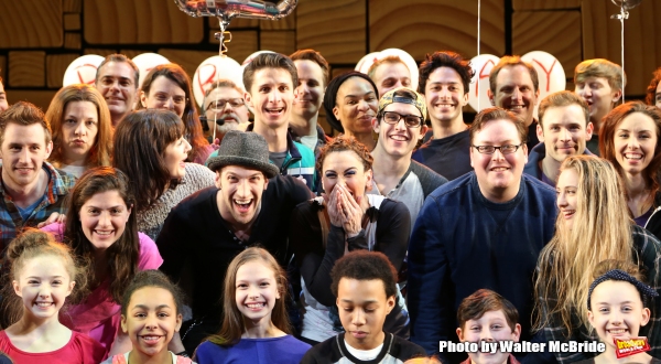 Photo Coverage: MATILDA Cast Celebrates Two Naughty Years on Broadway!  Image