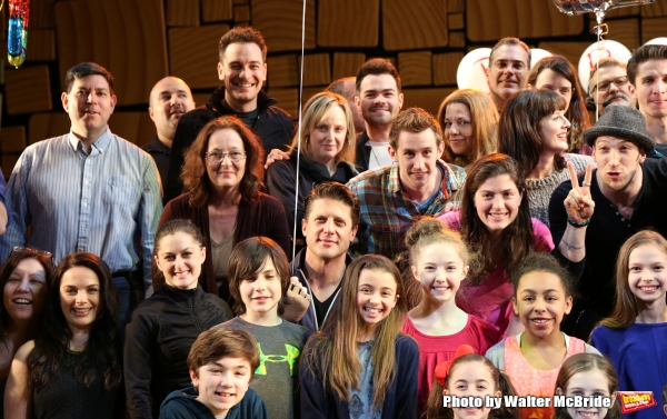 Photo Coverage: MATILDA Cast Celebrates Two Naughty Years on Broadway!  Image