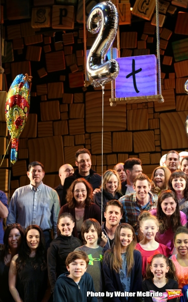 Photo Coverage: MATILDA Cast Celebrates Two Naughty Years on Broadway!  Image
