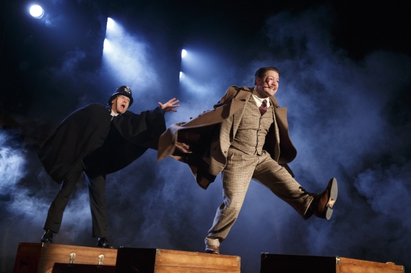 Photo Flash: First Look at Robert Petkoff, Arnie Burton and More in 39 STEPS Off-Broadway Image