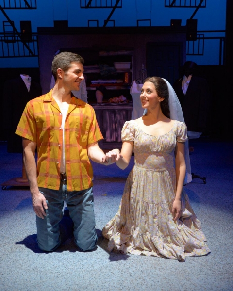 Zach Trimmer (Tony) and Carly Evans (Maria) Photo