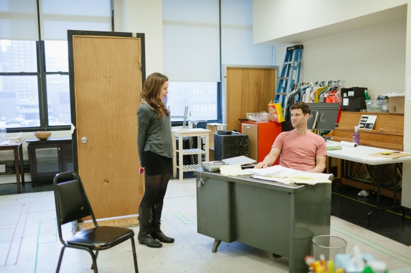 Photo Flash: In Rehearsal with the Cast of MCC's PERMISSION! Image