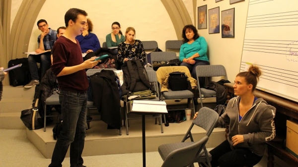 Photo Flash: In Rehearsal for FIVE PLAYS BY STEVEN CARL MCCASLAND at The Clarion Theatre Image