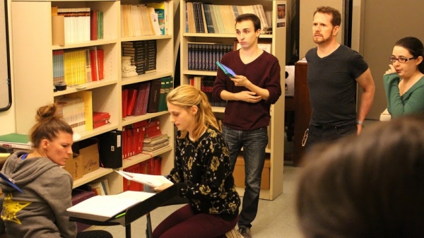 Photo Flash: In Rehearsal for FIVE PLAYS BY STEVEN CARL MCCASLAND at The Clarion Theatre Image