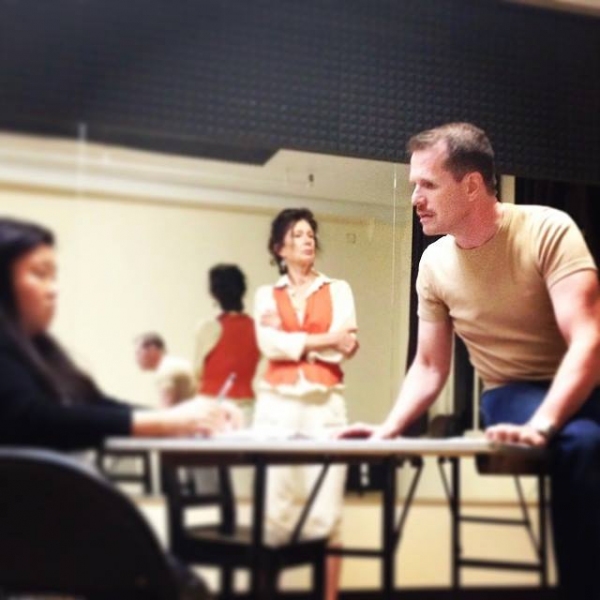 Photo Flash: In Rehearsal for FIVE PLAYS BY STEVEN CARL MCCASLAND at The Clarion Theatre Image
