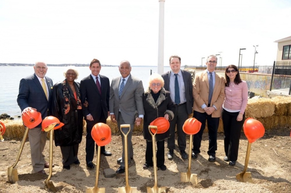 Photo Flash: NYC Parks Breaks Ground on City Island's New Street End Plaza at Belden Point 