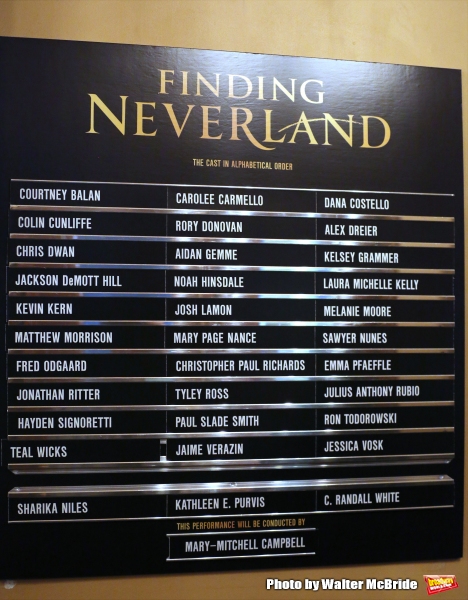 Photo Coverage: They Own the Night- FINDING NEVERLAND Cast Takes Opening Night Bows! Image