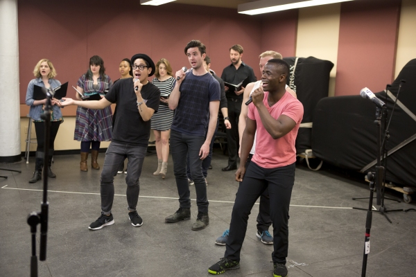Photo Flash: In Rehearsal with Carly Hughes, George Salazar, Ryan Worsing and More for TAKE THE STAGE WITH BROADWAY STARS at Carnegie Hall Image
