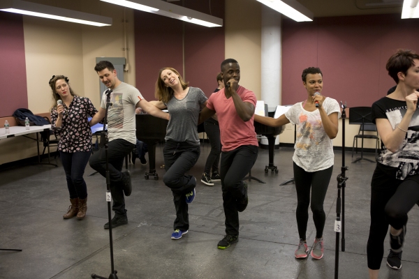 Photo Flash: In Rehearsal with Carly Hughes, George Salazar, Ryan Worsing and More for TAKE THE STAGE WITH BROADWAY STARS at Carnegie Hall Image