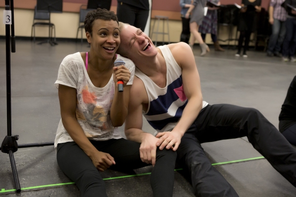 Photo Flash: In Rehearsal with Carly Hughes, George Salazar, Ryan Worsing and More for TAKE THE STAGE WITH BROADWAY STARS at Carnegie Hall Image