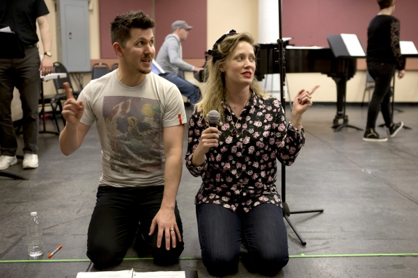 Photo Flash: In Rehearsal with Carly Hughes, George Salazar, Ryan Worsing and More for TAKE THE STAGE WITH BROADWAY STARS at Carnegie Hall Image