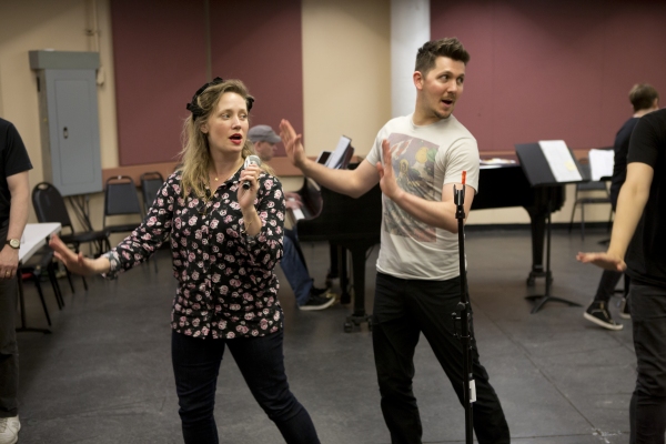 Photo Flash: In Rehearsal with Carly Hughes, George Salazar, Ryan Worsing and More for TAKE THE STAGE WITH BROADWAY STARS at Carnegie Hall Image