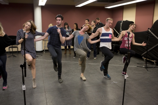 Photo Flash: In Rehearsal with Carly Hughes, George Salazar, Ryan Worsing and More for TAKE THE STAGE WITH BROADWAY STARS at Carnegie Hall Image