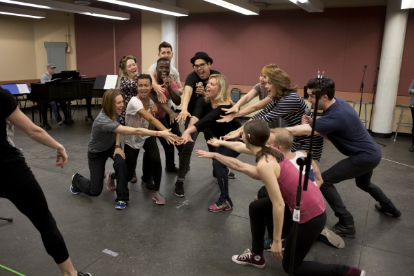 Photo Flash: In Rehearsal with Carly Hughes, George Salazar, Ryan Worsing and More for TAKE THE STAGE WITH BROADWAY STARS at Carnegie Hall Image
