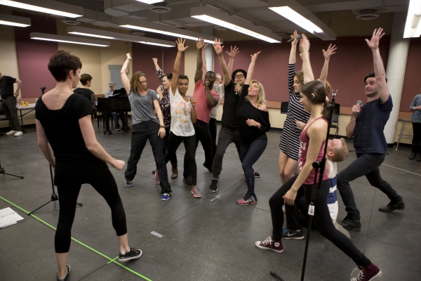 Photo Flash: In Rehearsal with Carly Hughes, George Salazar, Ryan Worsing and More for TAKE THE STAGE WITH BROADWAY STARS at Carnegie Hall Image