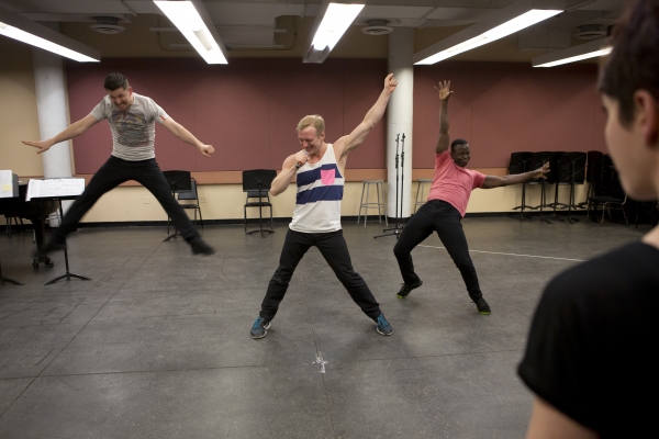 Photo Flash: In Rehearsal with Carly Hughes, George Salazar, Ryan Worsing and More for TAKE THE STAGE WITH BROADWAY STARS at Carnegie Hall Image