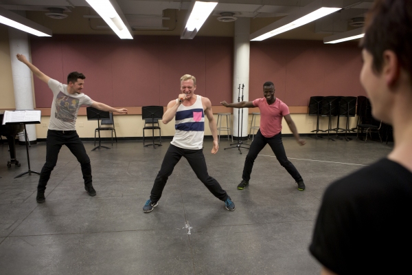 Photo Flash: In Rehearsal with Carly Hughes, George Salazar, Ryan Worsing and More for TAKE THE STAGE WITH BROADWAY STARS at Carnegie Hall Image