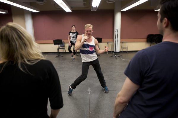 Photo Flash: In Rehearsal with Carly Hughes, George Salazar, Ryan Worsing and More for TAKE THE STAGE WITH BROADWAY STARS at Carnegie Hall Image
