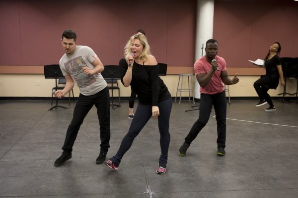 Photo Flash: In Rehearsal with Carly Hughes, George Salazar, Ryan Worsing and More for TAKE THE STAGE WITH BROADWAY STARS at Carnegie Hall Image