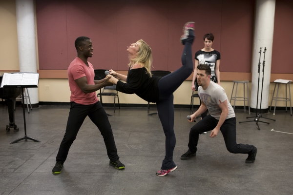 Photo Flash: In Rehearsal with Carly Hughes, George Salazar, Ryan Worsing and More for TAKE THE STAGE WITH BROADWAY STARS at Carnegie Hall Image
