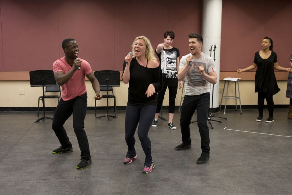 Photo Flash: In Rehearsal with Carly Hughes, George Salazar, Ryan Worsing and More for TAKE THE STAGE WITH BROADWAY STARS at Carnegie Hall Image