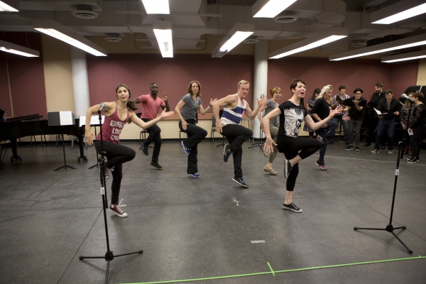 Photo Flash: In Rehearsal with Carly Hughes, George Salazar, Ryan Worsing and More for TAKE THE STAGE WITH BROADWAY STARS at Carnegie Hall Image