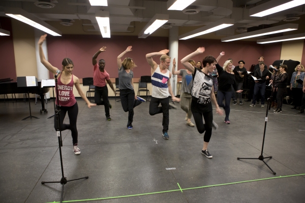 Photo Flash: In Rehearsal with Carly Hughes, George Salazar, Ryan Worsing and More for TAKE THE STAGE WITH BROADWAY STARS at Carnegie Hall Image