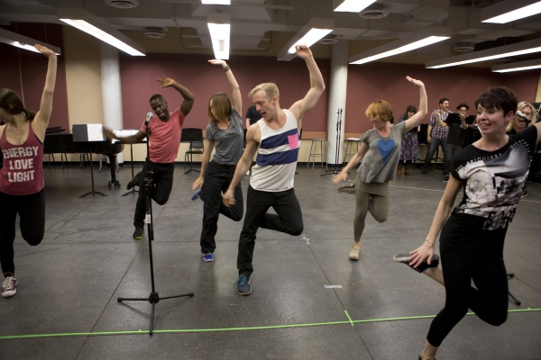 Photo Flash: In Rehearsal with Carly Hughes, George Salazar, Ryan Worsing and More for TAKE THE STAGE WITH BROADWAY STARS at Carnegie Hall Image
