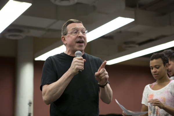 Photo Flash: In Rehearsal with Carly Hughes, George Salazar, Ryan Worsing and More for TAKE THE STAGE WITH BROADWAY STARS at Carnegie Hall Image