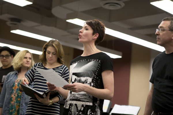 Photo Flash: In Rehearsal with Carly Hughes, George Salazar, Ryan Worsing and More for TAKE THE STAGE WITH BROADWAY STARS at Carnegie Hall Image