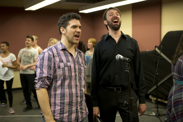 Photo Flash: In Rehearsal with Carly Hughes, George Salazar, Ryan Worsing and More for TAKE THE STAGE WITH BROADWAY STARS at Carnegie Hall Image