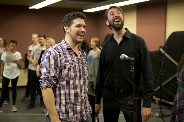 Photo Flash: In Rehearsal with Carly Hughes, George Salazar, Ryan Worsing and More for TAKE THE STAGE WITH BROADWAY STARS at Carnegie Hall Image