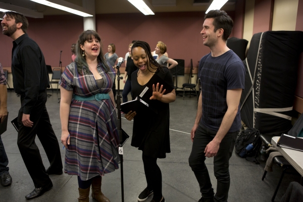 Photo Flash: In Rehearsal with Carly Hughes, George Salazar, Ryan Worsing and More for TAKE THE STAGE WITH BROADWAY STARS at Carnegie Hall Image
