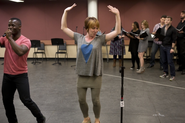 Photo Flash: In Rehearsal with Carly Hughes, George Salazar, Ryan Worsing and More for TAKE THE STAGE WITH BROADWAY STARS at Carnegie Hall Image
