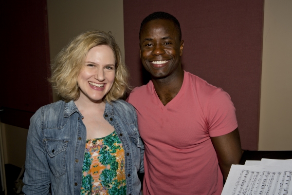 Photo Flash: In Rehearsal with Carly Hughes, George Salazar, Ryan Worsing and More for TAKE THE STAGE WITH BROADWAY STARS at Carnegie Hall Image