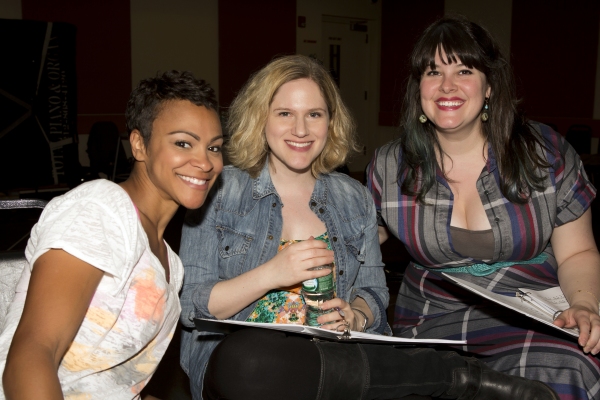 Photo Flash: In Rehearsal with Carly Hughes, George Salazar, Ryan Worsing and More for TAKE THE STAGE WITH BROADWAY STARS at Carnegie Hall Image