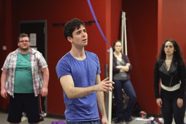 Photo Flash: Sneak Peek at Rehearsals for 5th Avenue Theatre's JASPER IN DEADLAND Starring Matt Doyle 