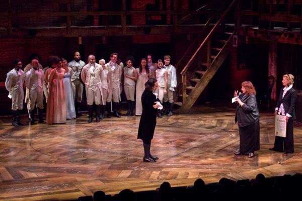 Photo Coverage: HAMILTON Cast Celebrates 40th Anniversary of A CHORUS LINE at the Public! Image