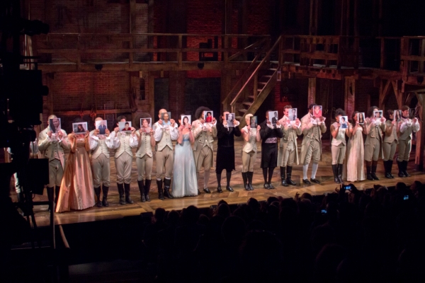 Photo Coverage: HAMILTON Cast Celebrates 40th Anniversary of A CHORUS LINE at the Public! Image