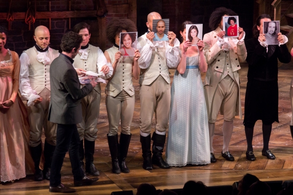 Photo Coverage: HAMILTON Cast Celebrates 40th Anniversary of A CHORUS LINE at the Public! Image
