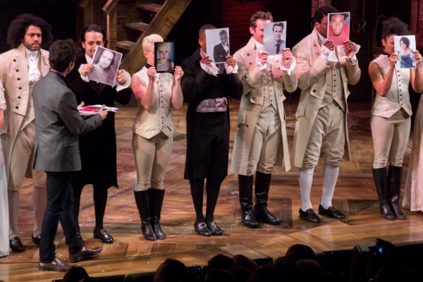 Photo Coverage: HAMILTON Cast Celebrates 40th Anniversary of A CHORUS LINE at the Public! Image