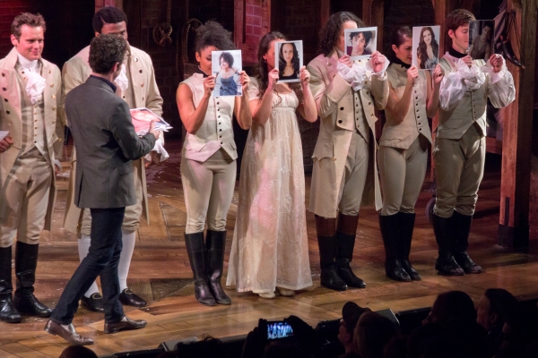 Photo Coverage: HAMILTON Cast Celebrates 40th Anniversary of A CHORUS LINE at the Public! Image