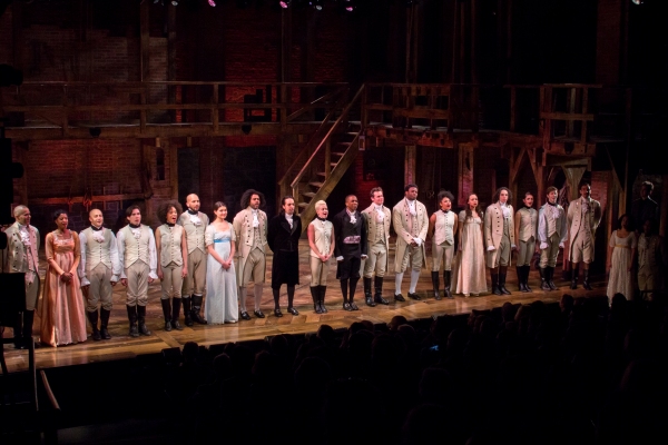 Photo Coverage: HAMILTON Cast Celebrates 40th Anniversary of A CHORUS LINE at the Public! Image