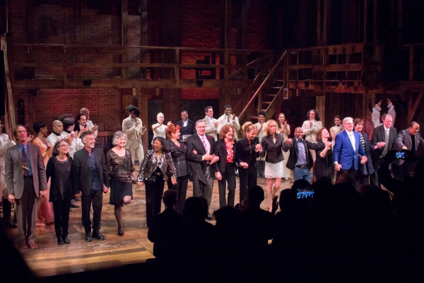 Photo Coverage: HAMILTON Cast Celebrates 40th Anniversary of A CHORUS LINE at the Public! Image