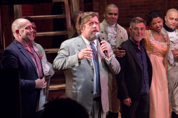 Photo Coverage: HAMILTON Cast Celebrates 40th Anniversary of A CHORUS LINE at the Public! Image