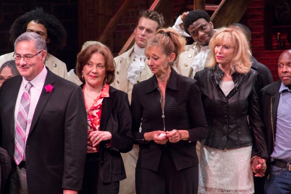Photo Coverage: HAMILTON Cast Celebrates 40th Anniversary of A CHORUS LINE at the Public! Image