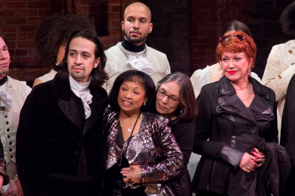 Photo Coverage: HAMILTON Cast Celebrates 40th Anniversary of A CHORUS LINE at the Public! Image