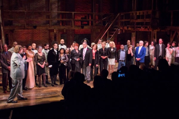 Photo Coverage: HAMILTON Cast Celebrates 40th Anniversary of A CHORUS LINE at the Public! Image