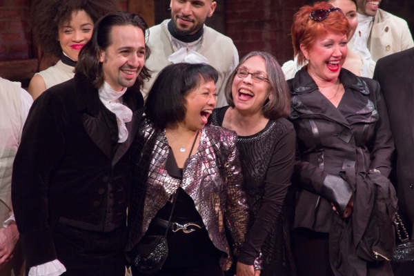 Photo Coverage: HAMILTON Cast Celebrates 40th Anniversary of A CHORUS LINE at the Public! Image