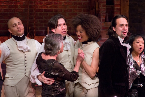 Photo Coverage: HAMILTON Cast Celebrates 40th Anniversary of A CHORUS LINE at the Public! Image